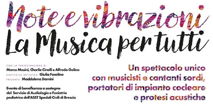 “Note e Vibrazioni”: un concerto inclusivo per tutti